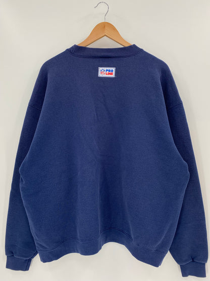 90's NIKE BRONCOS Made in USA Size XL Vintage NFL Sweat-shirt / K6391