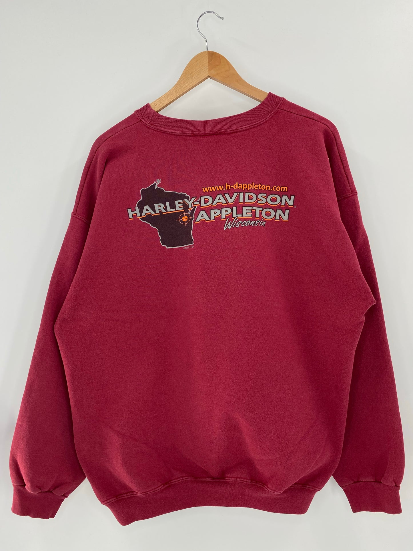 Vintage HARLEY DAVIDSON Size L Sweat-Shirt / k5591