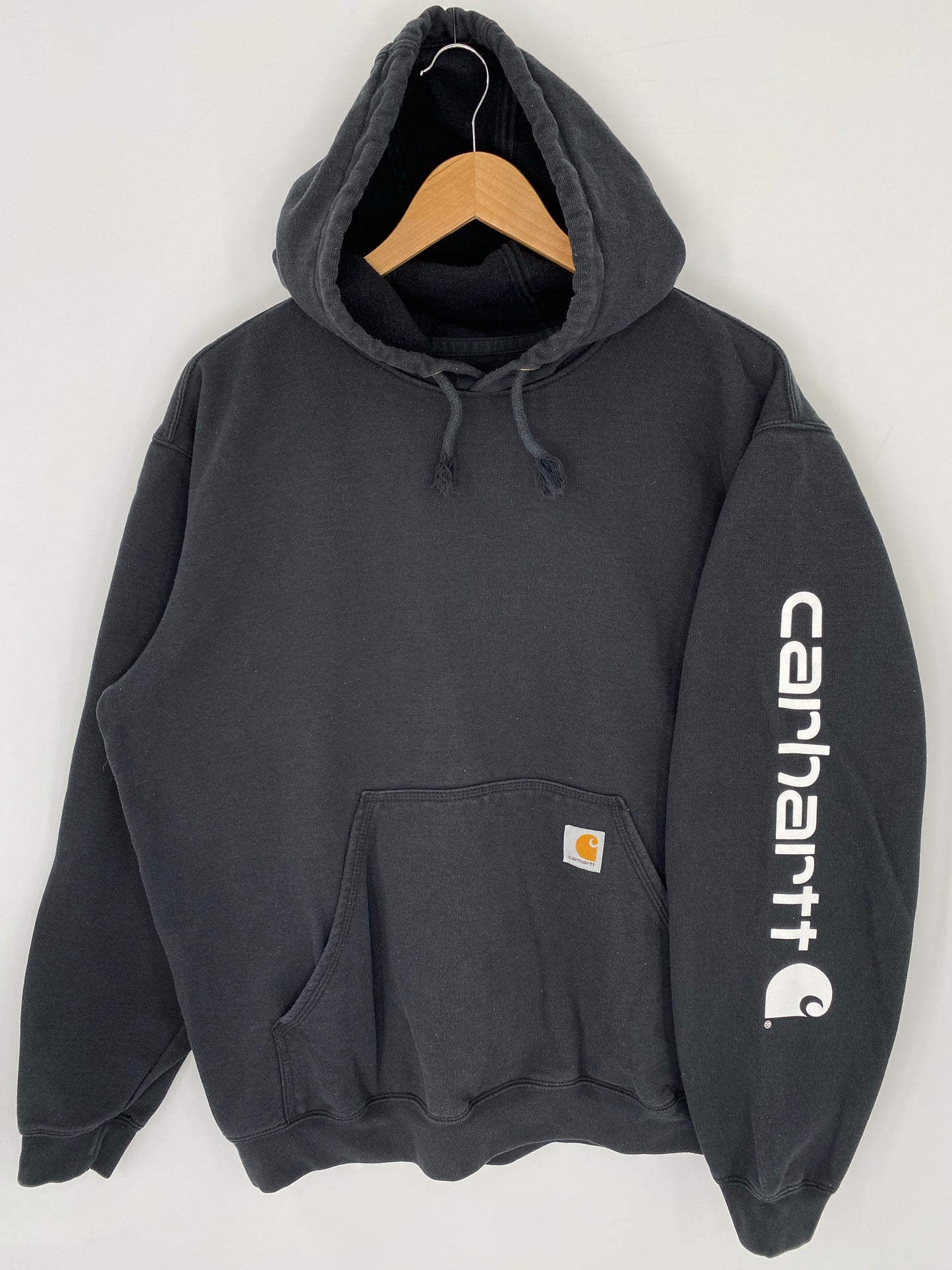 Vintage CARHARTT Size L Hoodie Sweat-Shirt / K8677