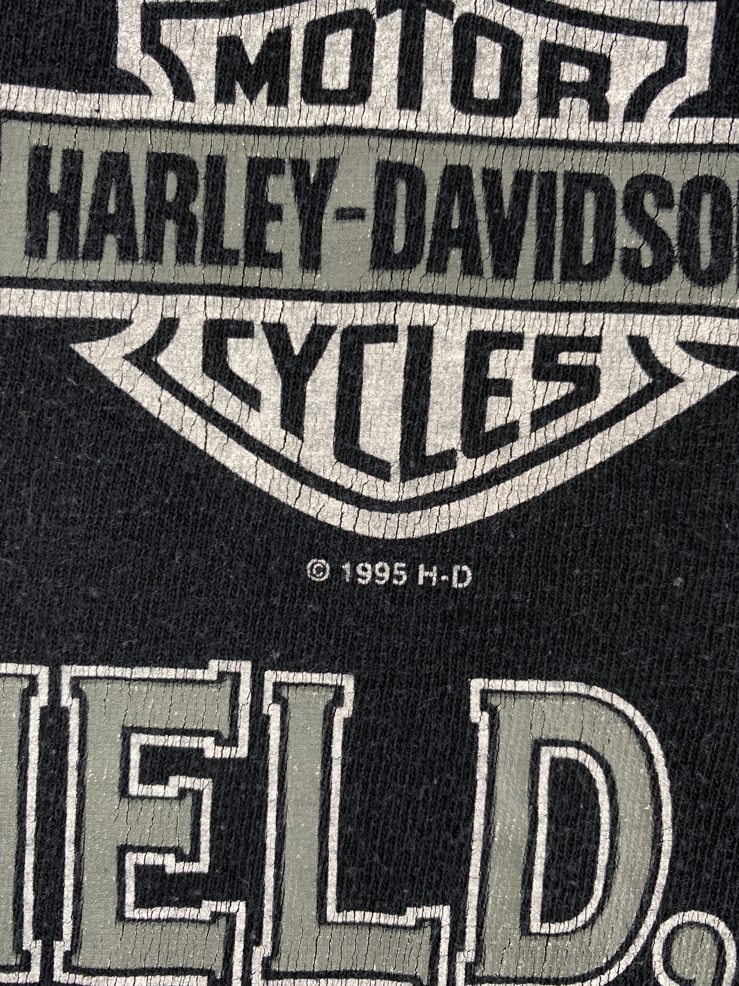 .1995 HARLEY DAVIDSON Made in USA Size XL Vintage T-Shirt / E2792T
