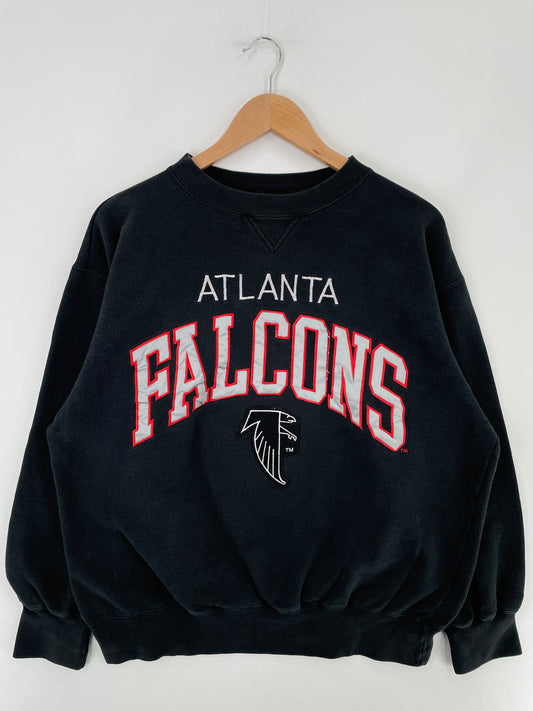 90’s ATLANTA FALCONS Size L Vintage NFL Sweat-shirt / E3138S