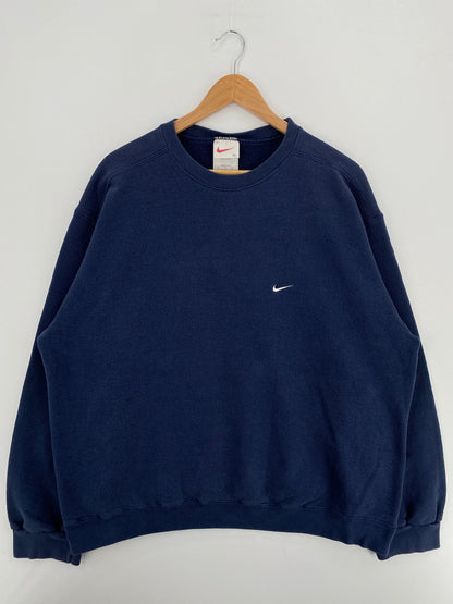 90’s NIKE MINI SWOOSH Made in USA Size XL Vintage Sweat-shirt / E3780S