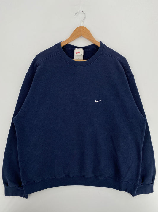 90’s NIKE MINI SWOOSH Made in USA Size XL Vintage Sweat-shirt / E3780S