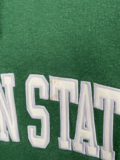 00' NIKE MICHIGAN STATE Size XXL Vintage College Hoodie Sweat-shirt / A5466