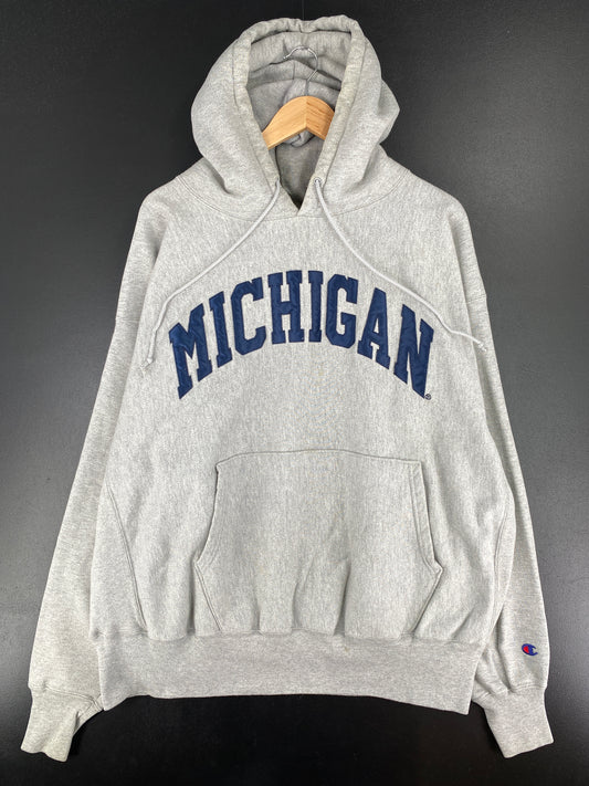 Vintage Champion x MICHIGAN Size XXL College Hoodie Sweat-Shirt / A5848