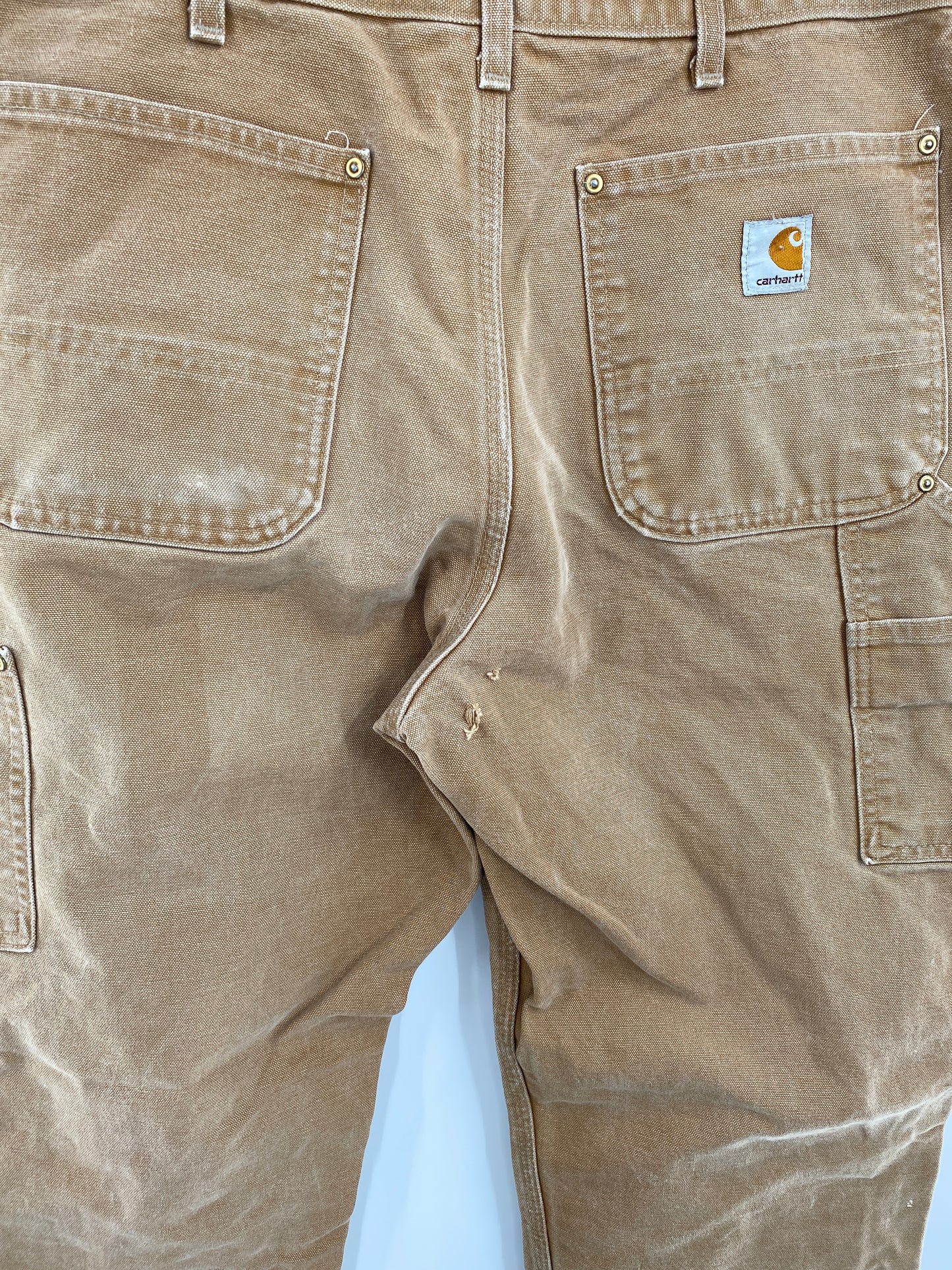 Vintage CARHARTT Size W33xL30.5 Double Knee Pants / A6623
