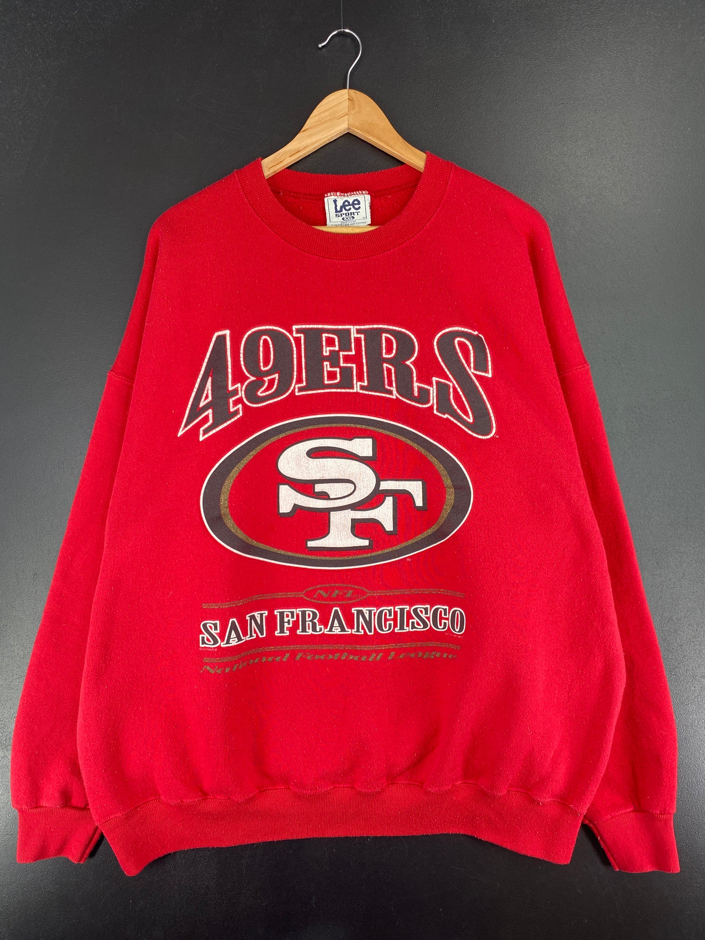 1997 SAN FRANCISCO 49ERS Made in USA Size XXL Vintage NFL Sweat-Shirt / A6231
