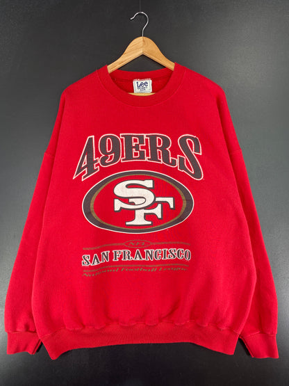 1997 SAN FRANCISCO 49ERS Made in USA Size XXL Vintage NFL Sweat-Shirt / A6231