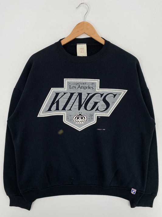 90's LOS ANGELES KINGS Size XL Vintage NHL Sweat-Shirt / A6080