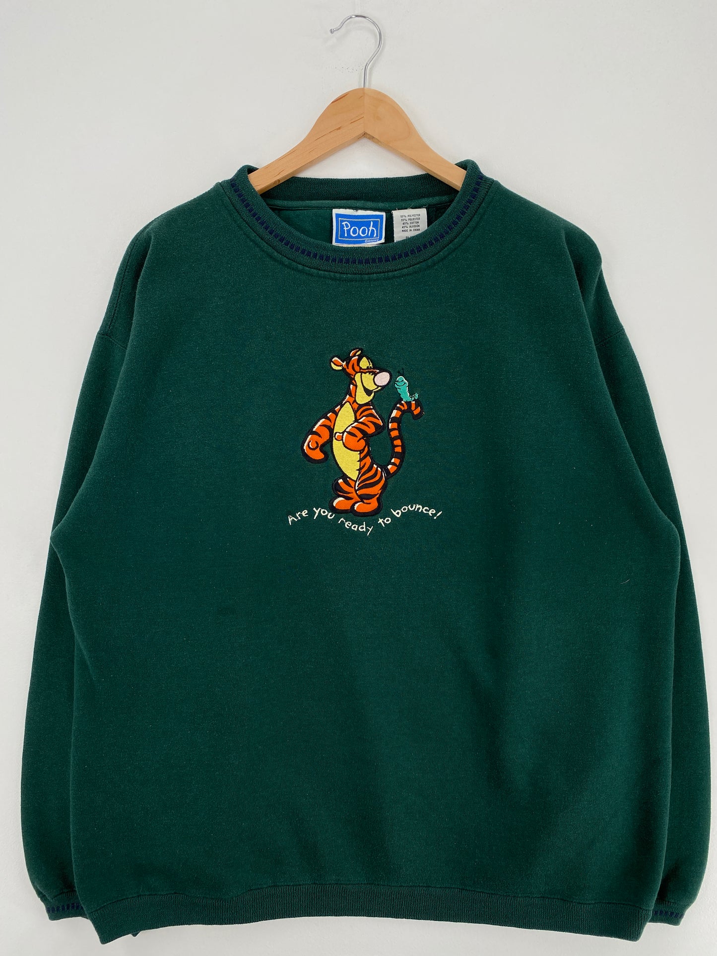 90's DISNEY TIGER Size XL Vintage Sweat-shirt / A4853