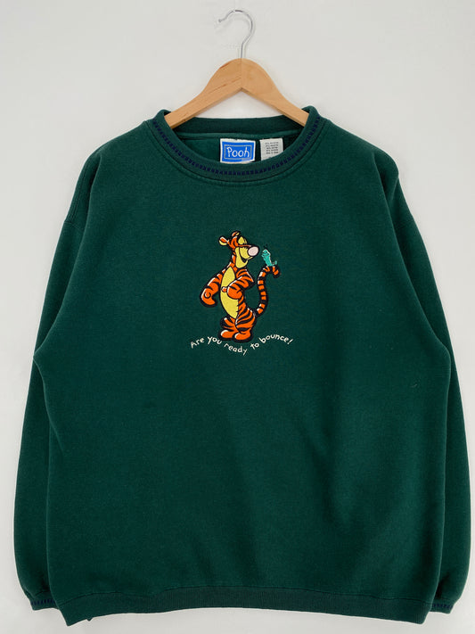 90's DISNEY TIGER Size XL Vintage Sweat-shirt / A4853