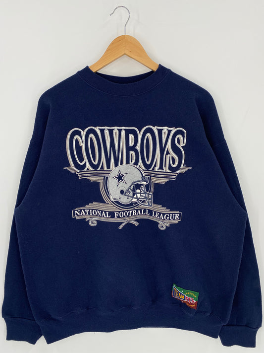 90’s DALLAS COWBOYS Made in USA Size XL NFL Sweat shirt / K5442