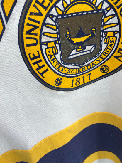 90’s THE UNIVERSITY OF MICHIGAN FOOTBALL Made in USA Size XL Vintage T-Shirts / K4883