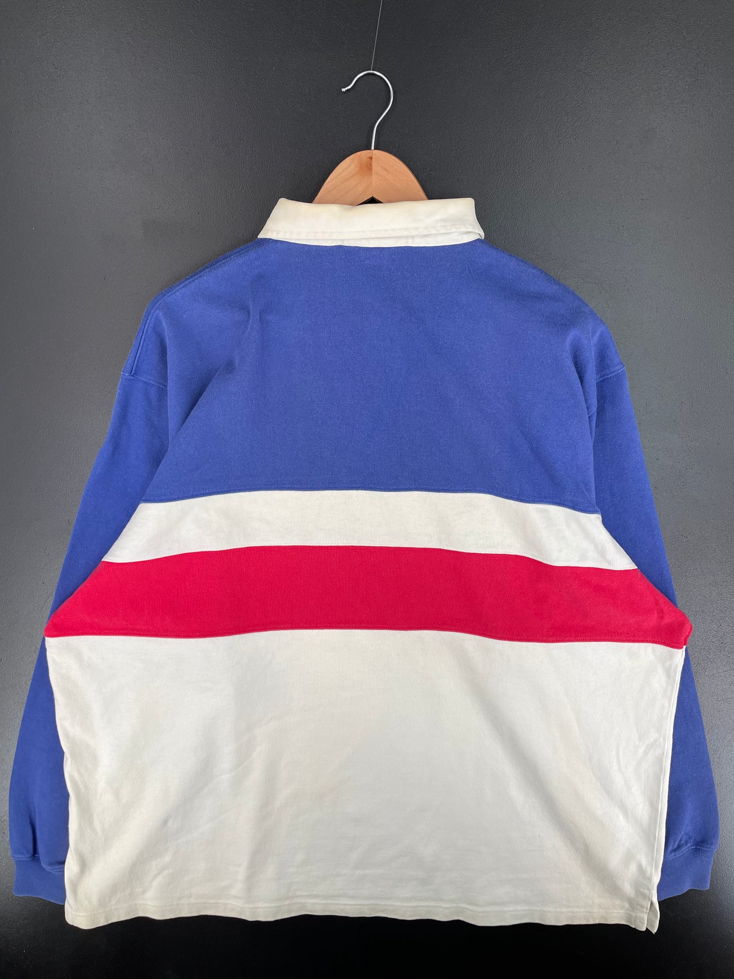 90's POLO SPORTS RALPH LAUREN Size XXL Vintage Rugby-Shirt / A375