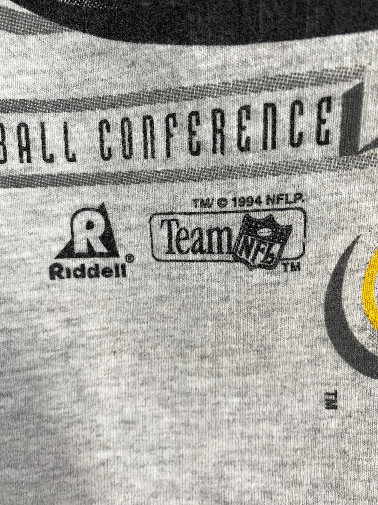 1994 PITTSBURGH STEELERS Made in USA Size XXL Vintage NFL T-shirt / A168