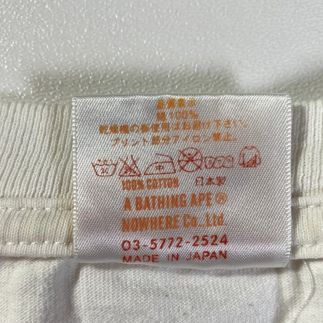 2008 BATHING APE Size XXXXL Vintage T-Shirt / A9942