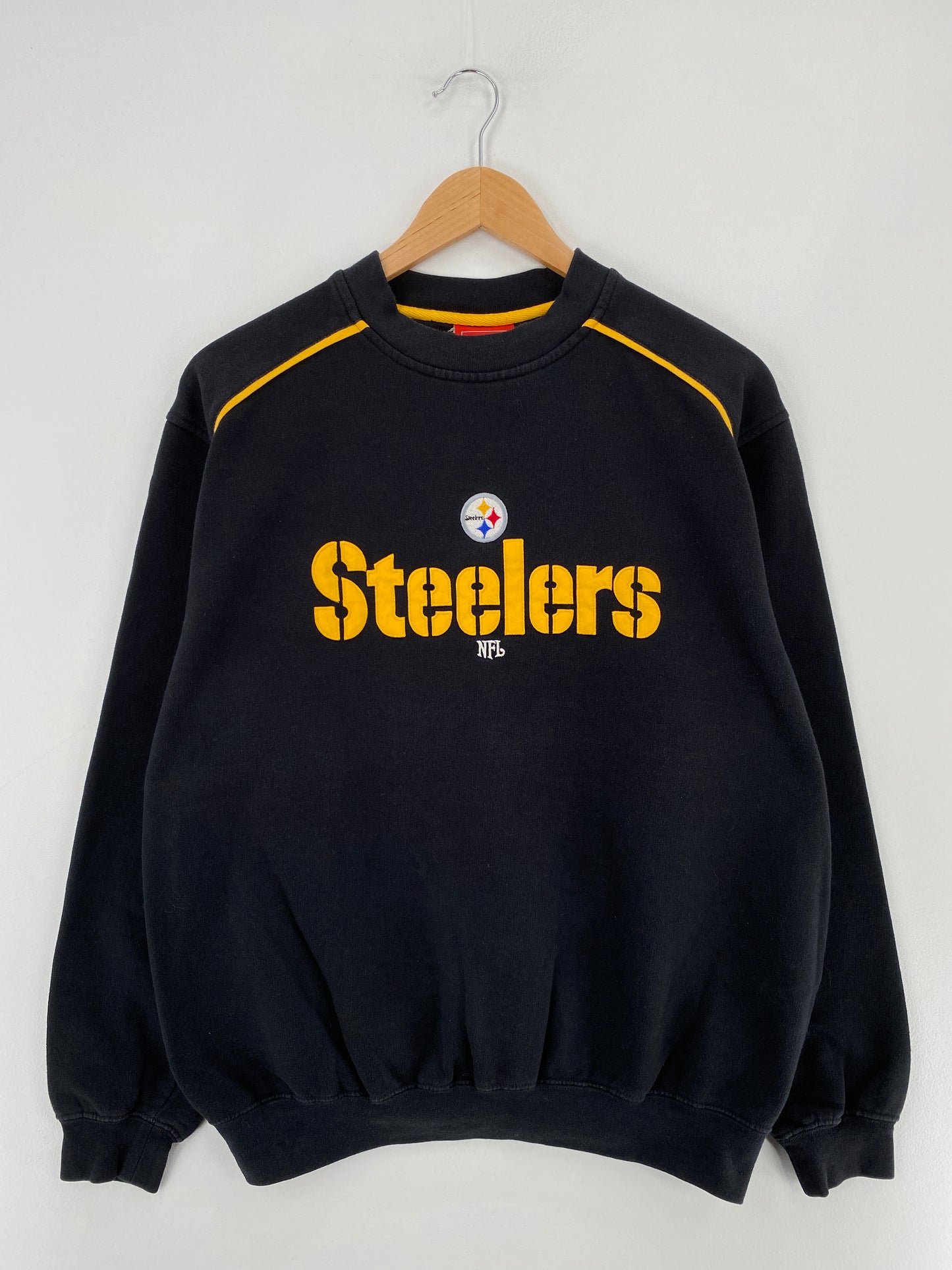 Vintage PITTSBURGH STEELERS Approx. Size L/XL NFL Sweat-Shirt / E4600S