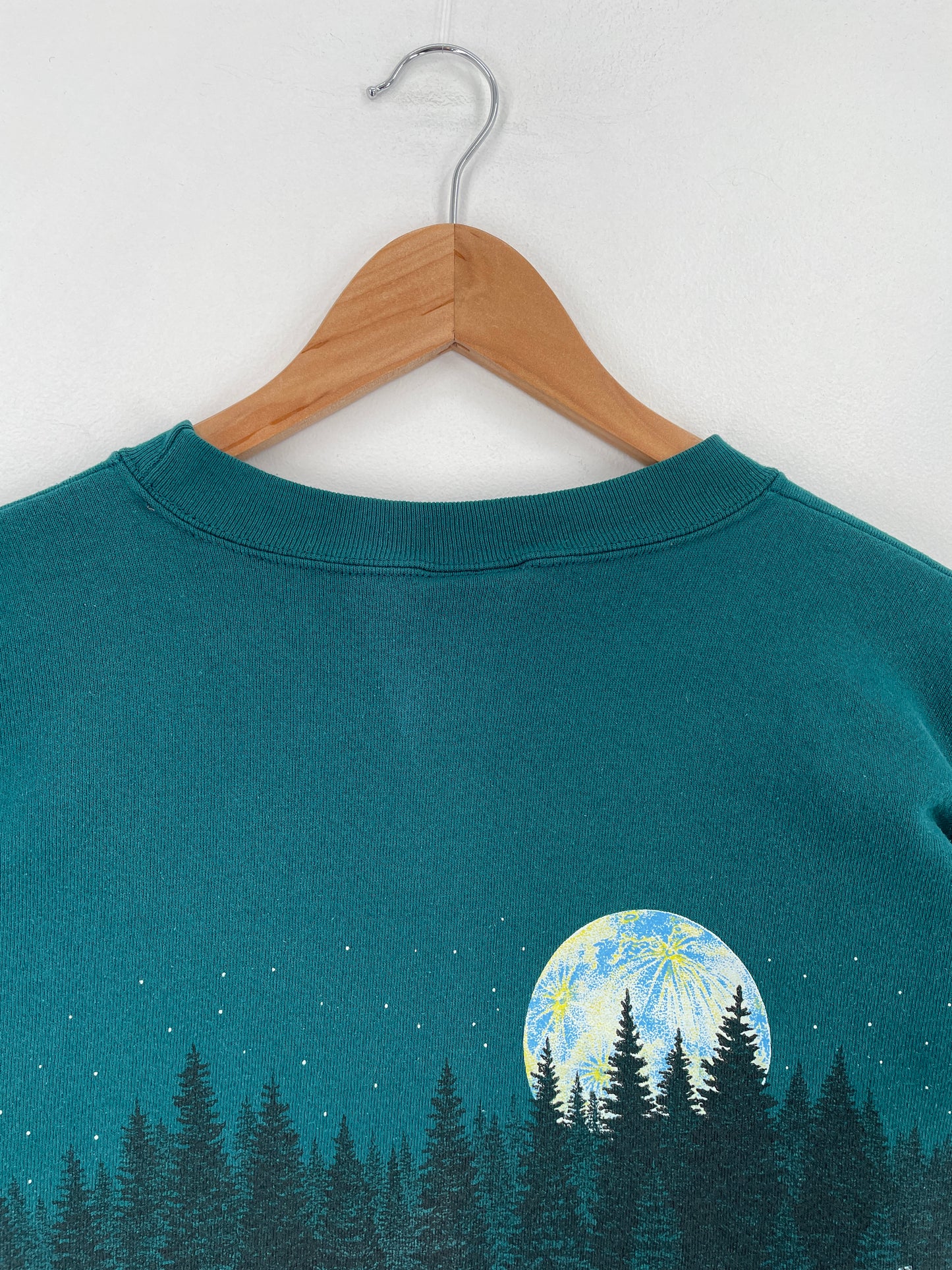 90's WOLF Made in USA Size XL Vintage Animal Sweat-Shirt / E1029