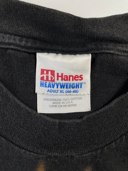 1997 WHITE LION'S WORLD Made in USA Size XL Vintage T-Shirt / A8808