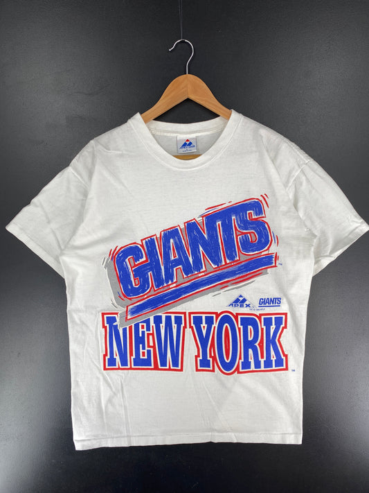 90's NEW YORK GIANS Made in USA Size L Vintage NFL T-Shirt / E6092T