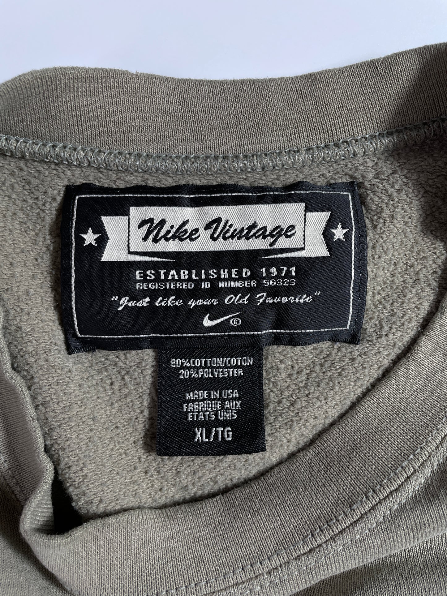 90's NIKE Made in USA Size XL Vintage Sweat-Shirt / A4456