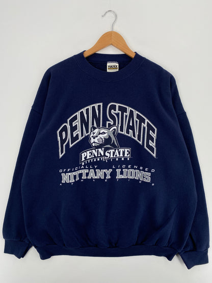 90's PENN STATE Made in USA Size XXL Vintage College Sweat-Shirt / A4018