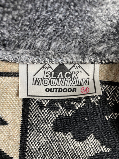 Vintage BLACK MOUNTAIN Size M Zip Up Fleece Jacket / E816