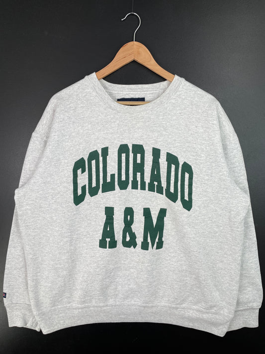 90’s COLORADO A&M Size XL Vinatge College Sweat-shirt / A8866