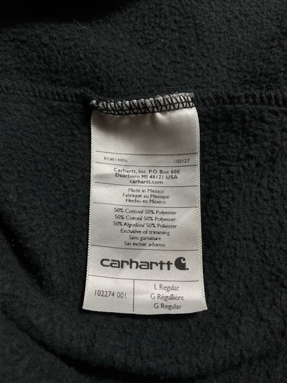 Vintage CARHARTT Size L Zip-up Sweat-Shirt / K9433