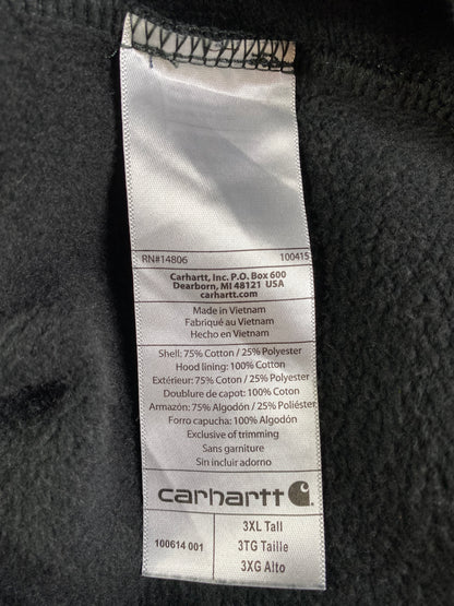 Vintage CARHARTT Size XXXL Zip Up Hoodie Sweat-Shirt / A665