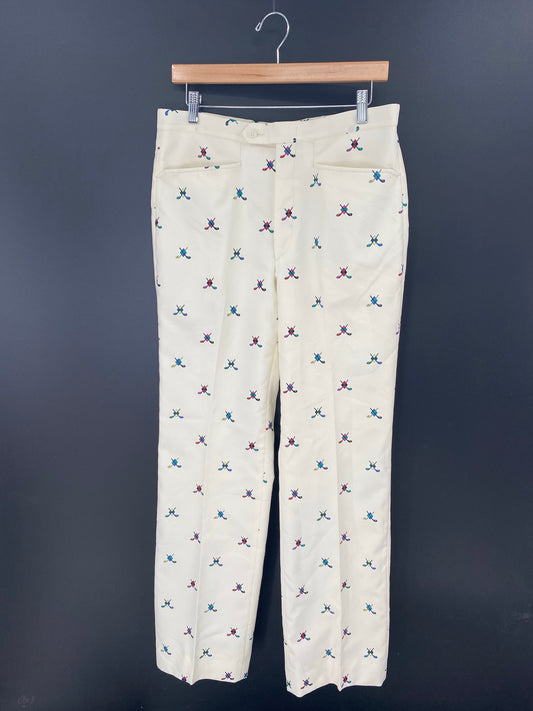 Vintage SANSABELT GOLF Size W33xL32 Pants / A9097