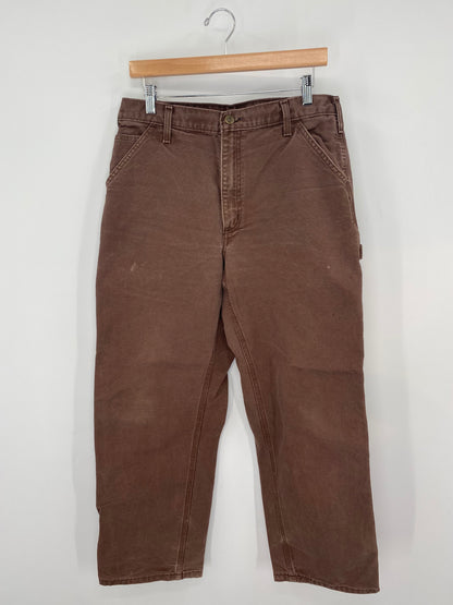 Vintage CARHARTT Size W32xL28 Duck Pants / K9984