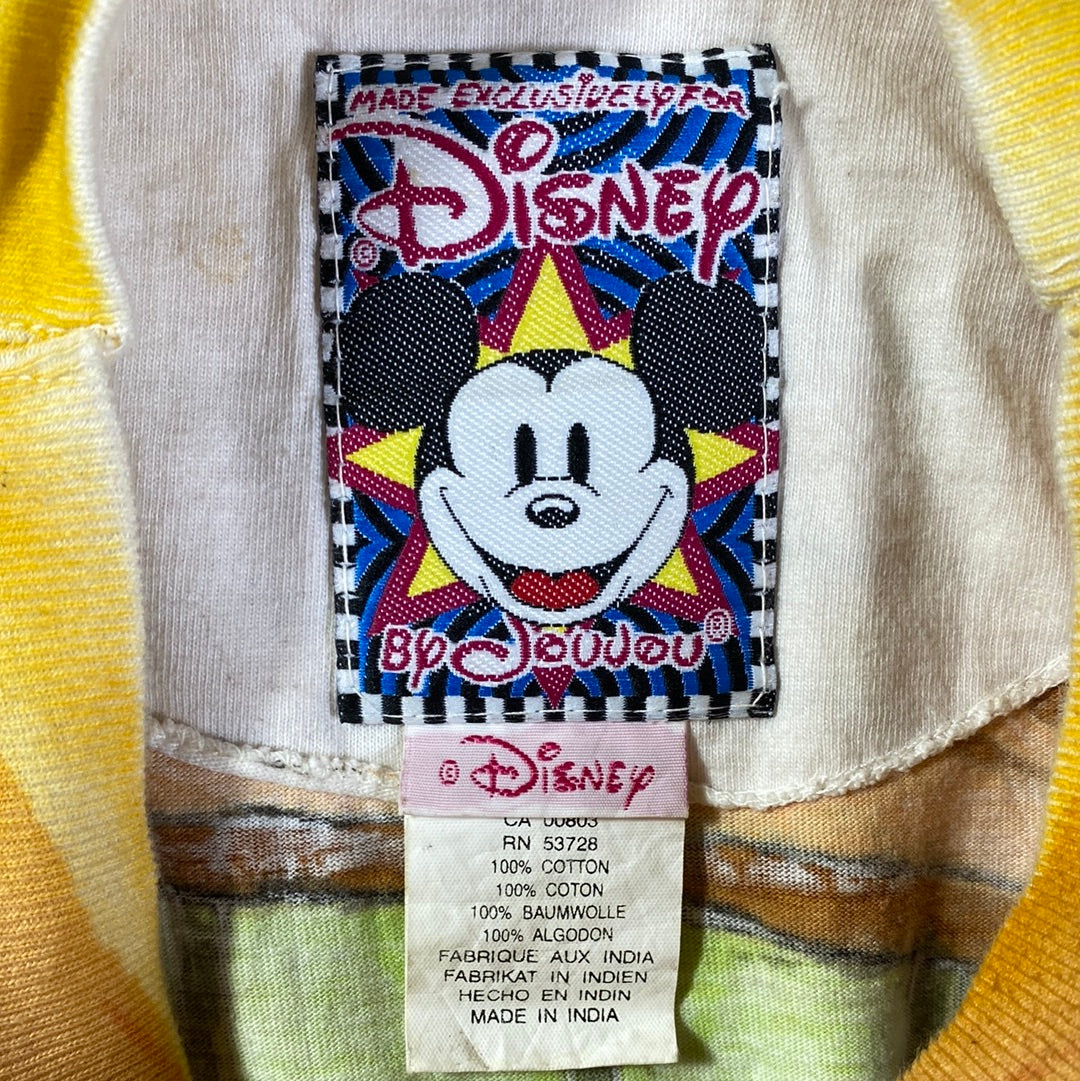 Vintage DISNEY MICKEY'S CHRISTMAS WORKSHOP Size XL Vintage T-Shirt / E970