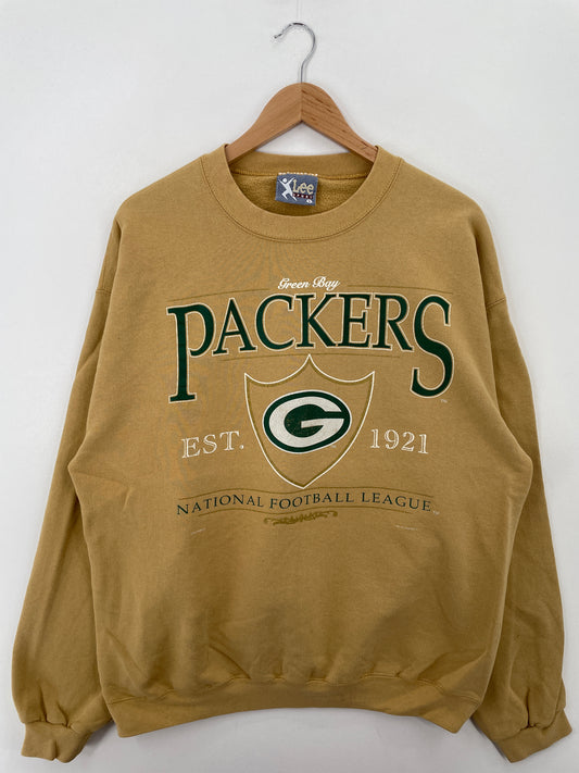 1996 GREEN BAY PACKERS Size L Vintage NFL Sweat-shirt / A6929