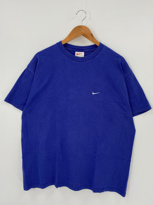 90's NIKE MINI SWOOSH Size L Vintage T-Shirt / K4332