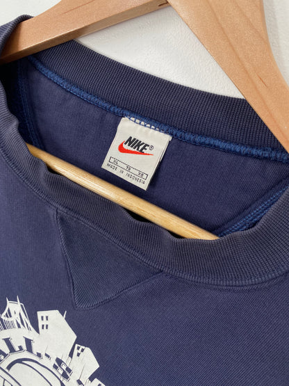 90's NIKE x Footlocker ALL-STAR BATTLE OF THE BOROUGHS Size XL Vintage NBA Sweat-shirt / A1379