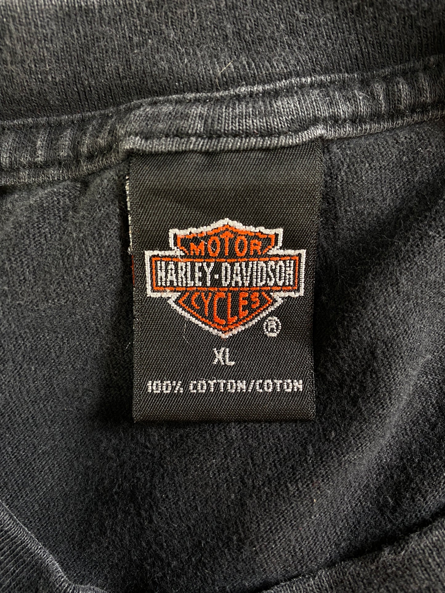 2000 HARLEY DAVIDSON Made in USA Size XL Vintage T-Shirts / A3978