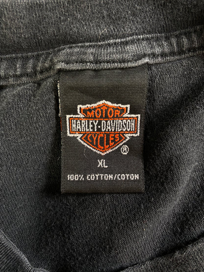 2000 HARLEY DAVIDSON Made in USA Size XL Vintage T-Shirts / A3978