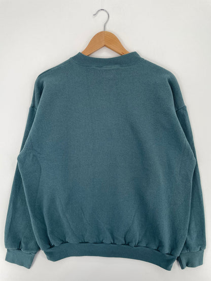 90’s ALASKA ATHLETICS Size L Vintage Sweat-Shirt / A1822