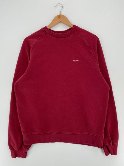 00' NIKE MINI SWOOSH Size No Tag (Approx.M) Vintage Sweat-shirt / A3384