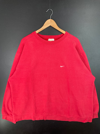 90’s NIKE MINI SWOOSH Made in USA Size XXL Vintage Sweat-shirt / A8876