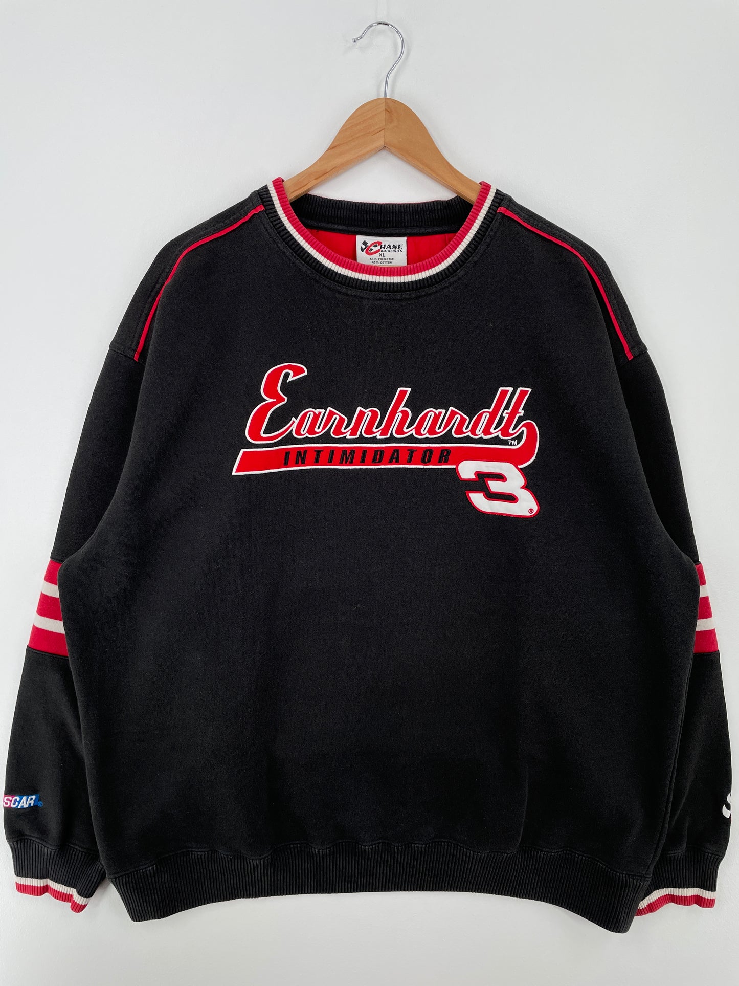 00' NASCAR x DALE EARNHARDT Size XL Vintage Racing Sweat-shirt / A8609
