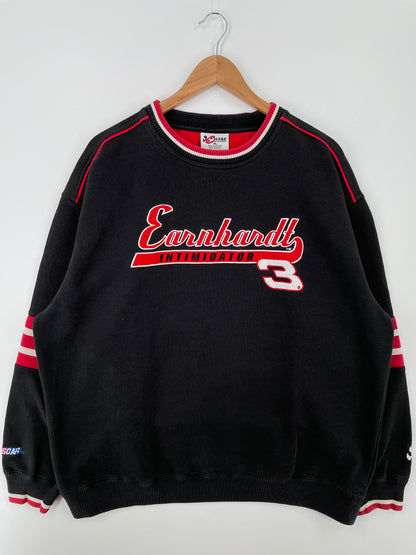 00' NASCAR x DALE EARNHARDT Size XL Vintage Racing Sweat-shirt / A8609