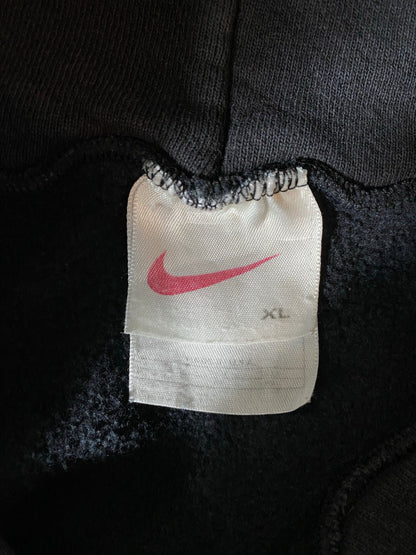 90's NIKE CENTER SWOOSH Size XL Vintage Short Sleeve Hoodie Sweat-Shirt / K6715