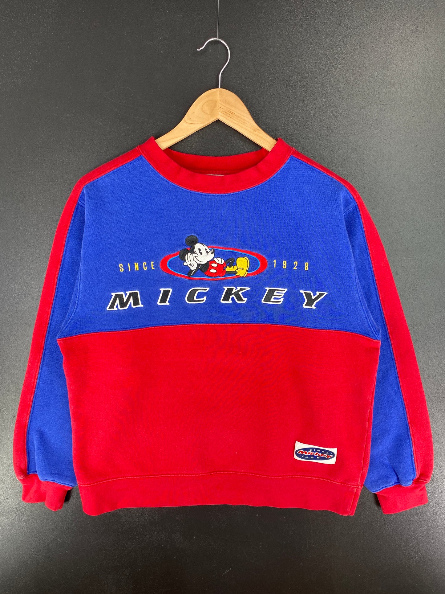 00' DISNEY MICKEY Size S Vintage Sweat-shirt / A4707