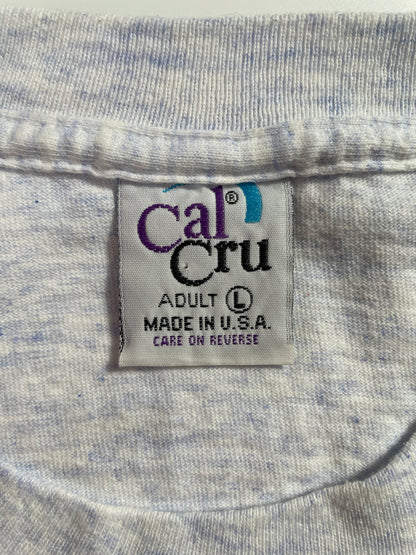 90's ALBUQUERQUE AQUARIUM Made in USA Size L Vintage Animal T-Shirt / E6069T