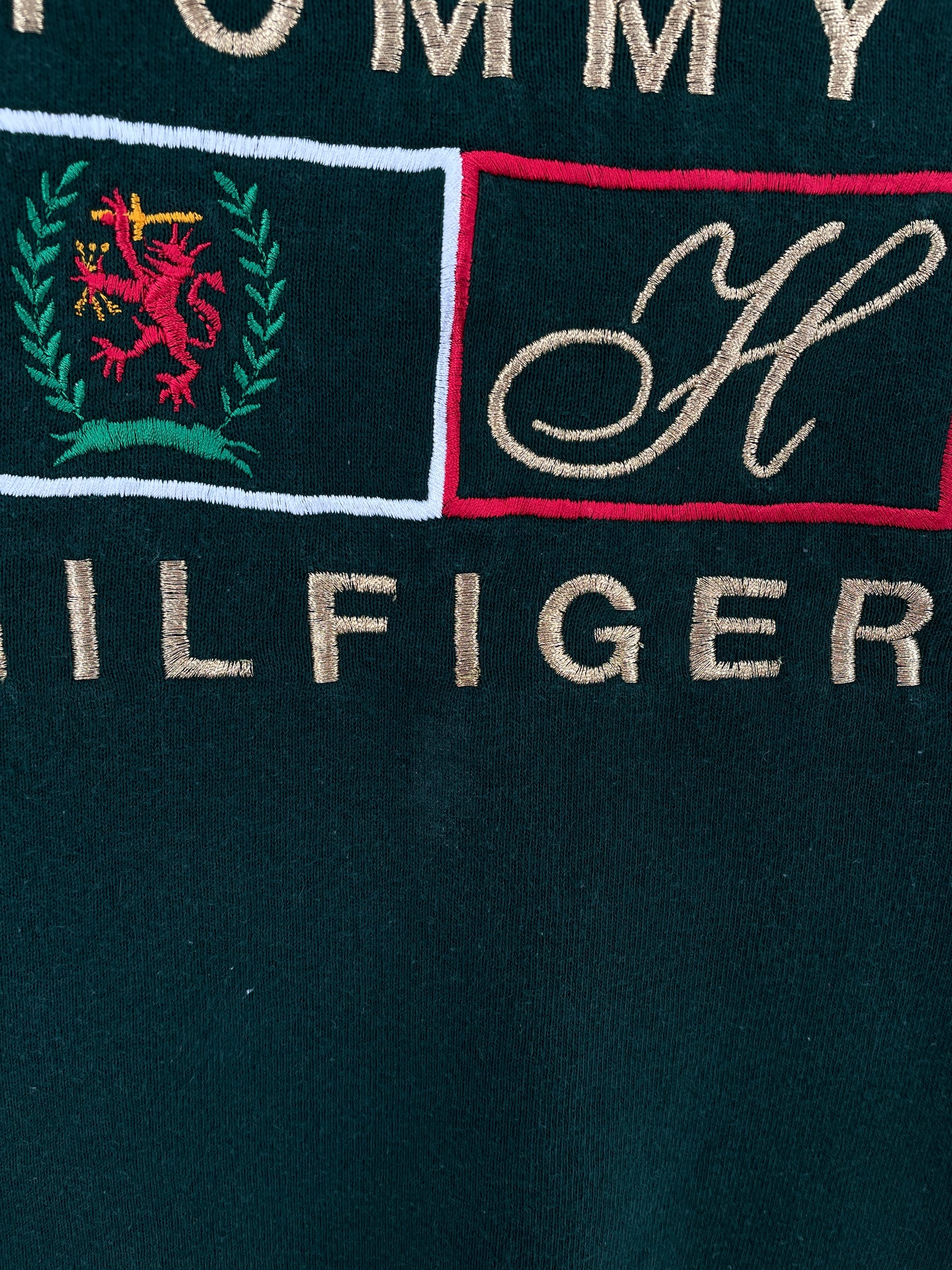90's Remake TOMMY HILFIGER Made in USA Size XL Vintage Sweat Shirt / E4868S