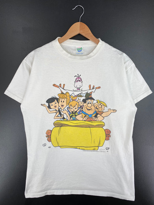 1995 THE FLINTSTONES Size No Tag(Approx.M-L) Vintage T-shirt / A723