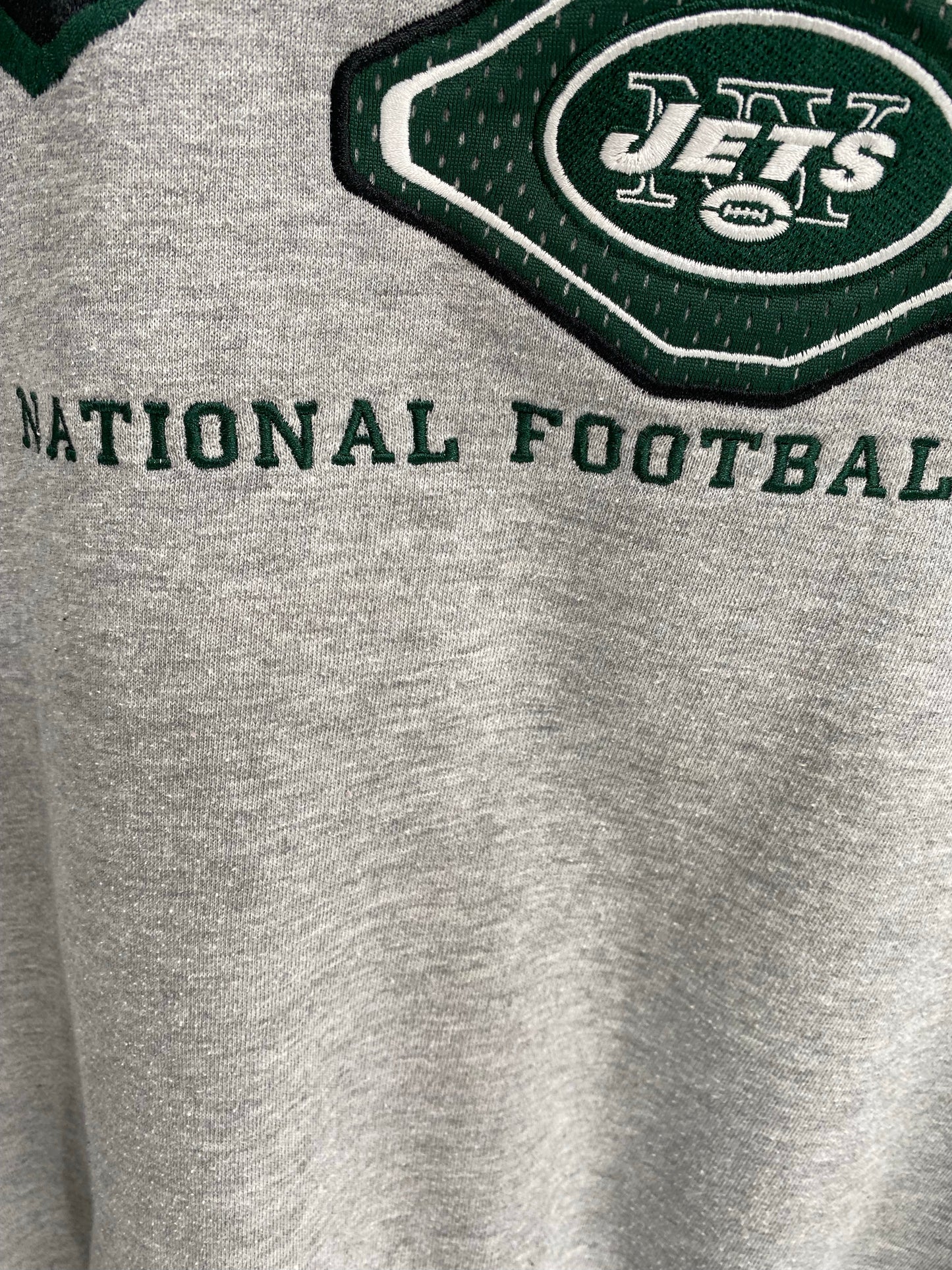 90's NEW YORK JETS Size XL Vintage NFL Sweat-shirt / K6630