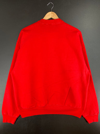 90's DETROIT RED WINGS Made in USA Size XL Vintage NHL Sweat-Shirt / A3404